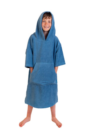 child hooded towel with sleeves