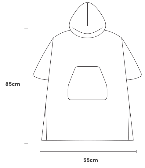 sleeve size lines child xs